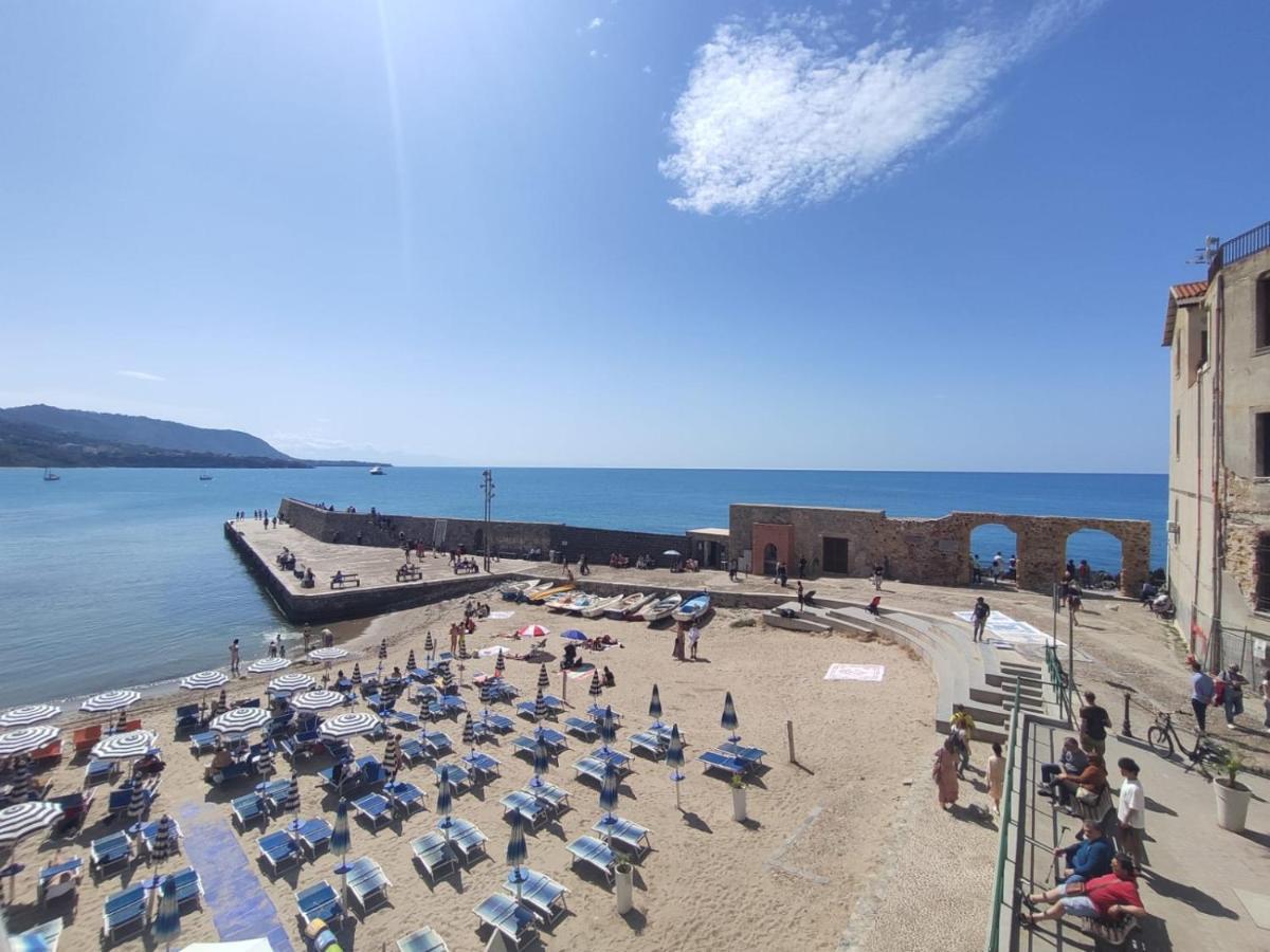 Casa Vacanze Tramonto Alla Marina Cefalù Exteriör bild